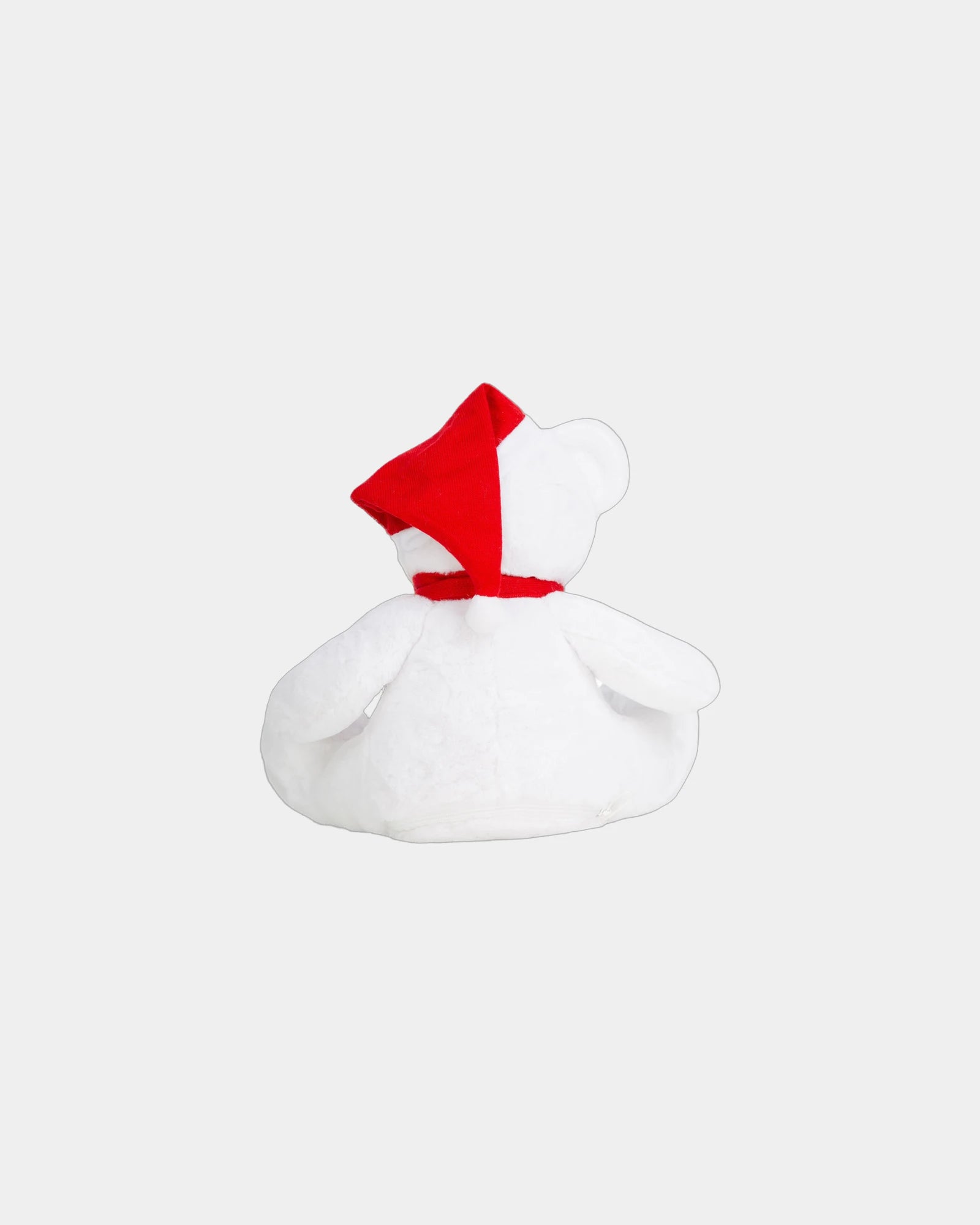 Kuscheltier Bär mit Weihnachtsmütze zum Personalisieren - 1